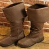 Brown Medieval Boots With Lapel -Larp Fashion Shop braune mittelalterstiefel mit umschlag pl rob100 bnpu 1 1280x1280