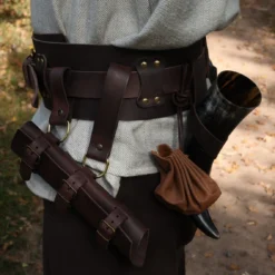 Broad LARP Hero Leather Belt -Larp Fashion Shop breiter larp heldenguertel aus leder br ry herobelt 100 450 2 1280x1280