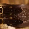 Broad LARP Leather Belt, Dark Brown -Larp Fashion Shop breiter larp lederguertel dunkelbraun lt 50300100 1 1280x1280