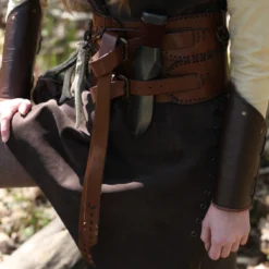 Broad Belt - Brown 8 Broad Belt - Brown -Larp Fashion Shop breitguertel braun if 100810 2 1280x1280