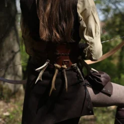 Broad Belt - Brown 10 Broad Belt - Brown -Larp Fashion Shop breitguertel braun if 100810 4 1280x1280