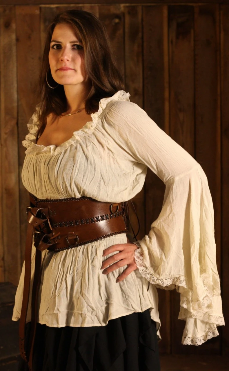 Broad Belt - Brown 7 Broad Belt - Brown - Image 5