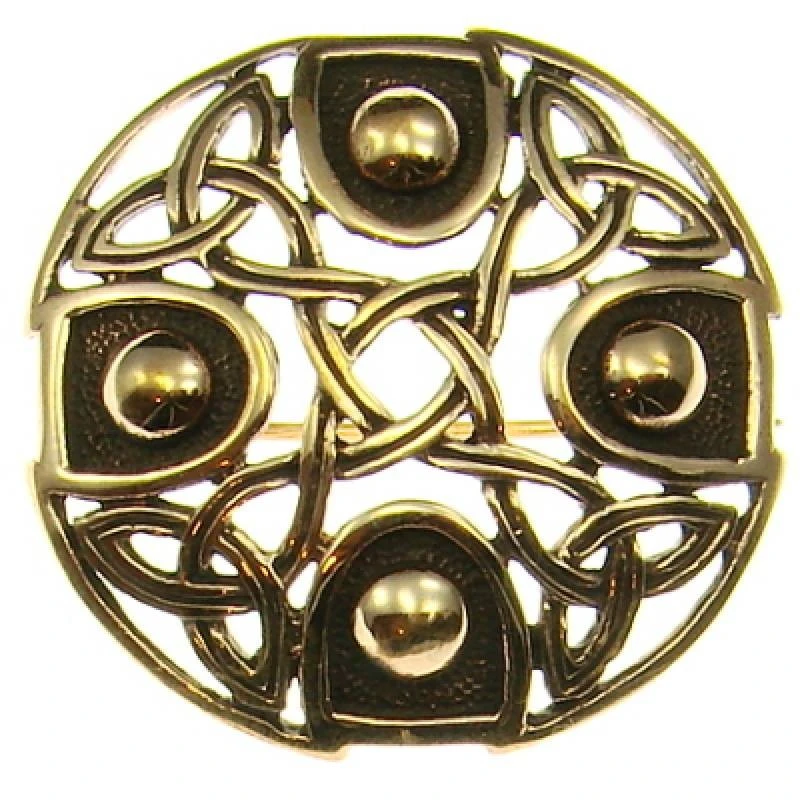 Bronze Brooch Celtic 3 Bronze Brooch Celtic