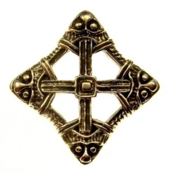 Bronze Brooch Viking Cross