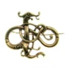 Bronze Brooch Celtic Dragon -Larp Fashion Shop bronze brosche wikingerdrache ml 27025 1 1280x1280