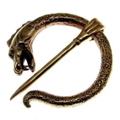 Bronze Fibula Dragon Massive