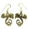 Bronze Earring Dragon -Larp Fashion Shop bronze ohrhaenger drache ml 25020 1 1280x1280