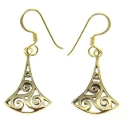 Bronze Earring Hook Celtic