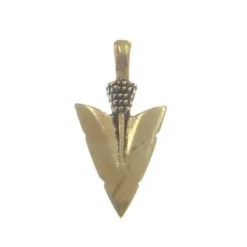 Bronze Pendant Arrowhead
