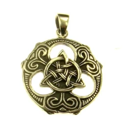Bronze Pendant Triquetta