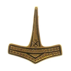 Bronze Brooch Thor's Hammer