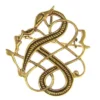 Bronze Brooch Viking Dragon 1 Bronze Brooch Viking Dragon -Larp Fashion Shop bronzebrosche wikinger drachenrelief ml 27002 1 1280x1280