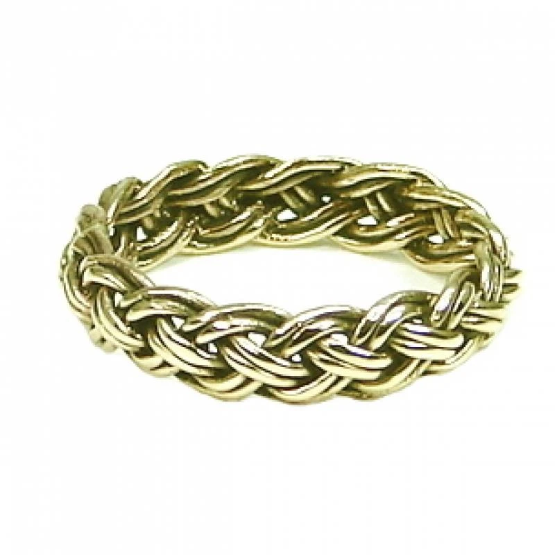 Bronze Ring Braided 3 Bronze Ring Braided