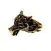 Wolf Head Bronze Ring