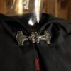 Hooded Cloak Thor's Hammer Black -Larp Fashion Shop cape mit schliesse thors hammer er 401174th 100 1 1280x1280