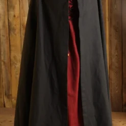 Hooded Cloak Thor's Hammer Black -Larp Fashion Shop cape mit schliesse thors hammer er 401174th 100 2 1280x1280