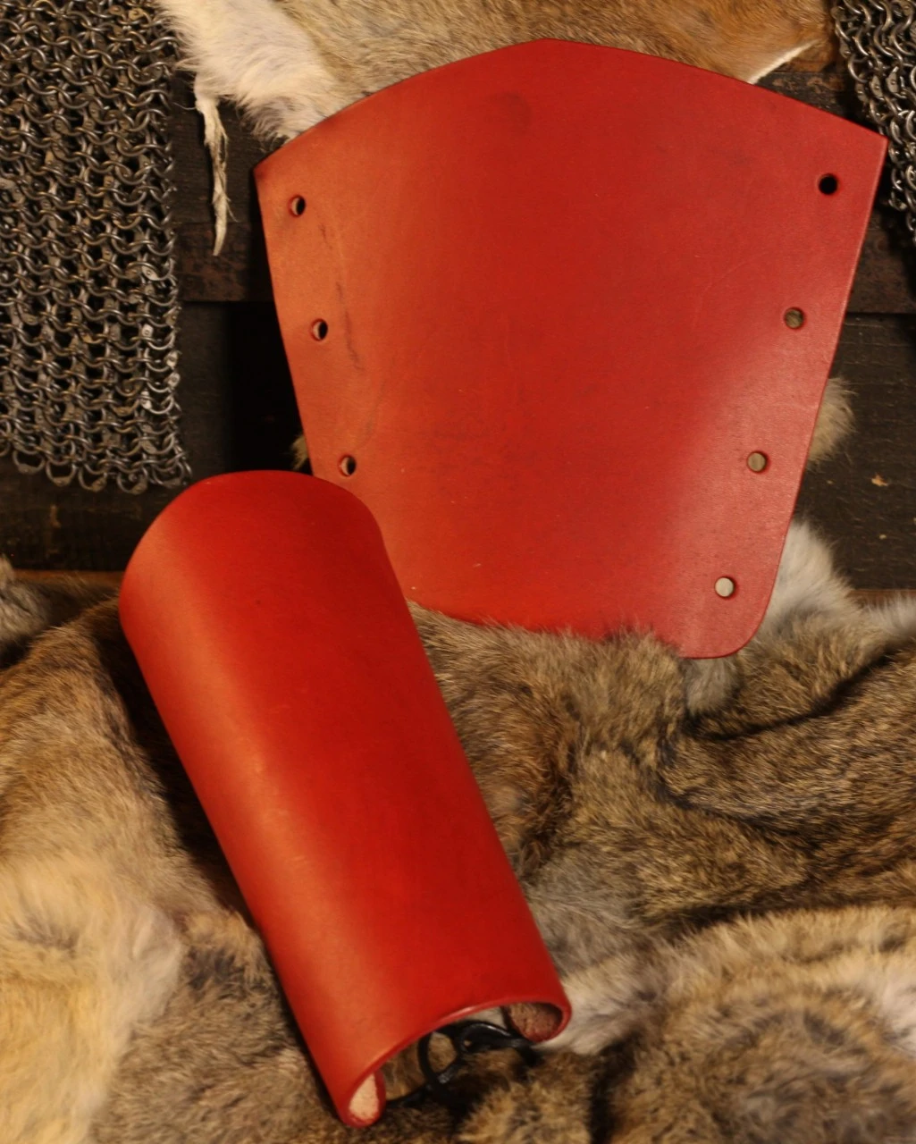 Simple Leather Vambraces 2 Simple Leather Vambraces