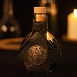 Authentic Canteen With Leather Rack -Larp Fashion Shop feldflasche flachmann mit halter 02l pp 15ff2 5 1280x1280