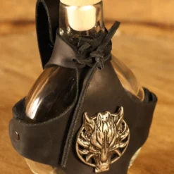 Authentic Canteen With Leather Rack, Fenris