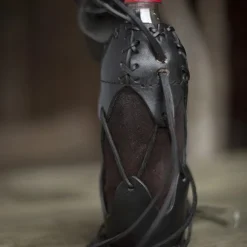 Laced Bottle Holder - Epic Black -Larp Fashion Shop flaschenhalter aus leder schwarz if 101602 2 1280x1280