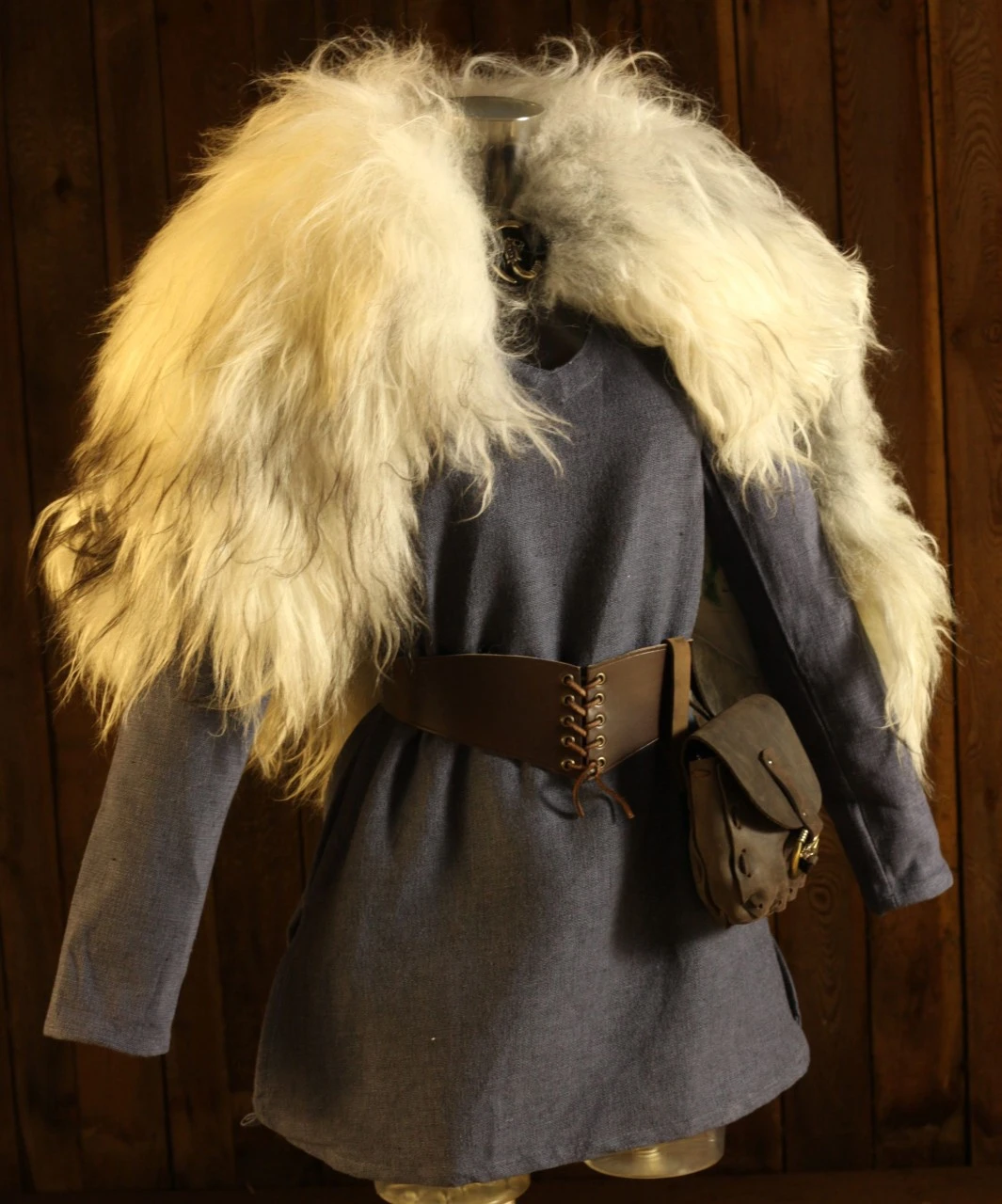 Short Ladies Tunic Frekja Grey 5 Short Ladies Tunic Frekja Grey - Image 3