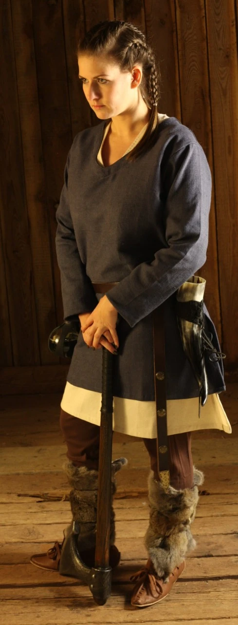 Short Ladies Tunic Frekja Grey 7 Short Ladies Tunic Frekja Grey - Image 5