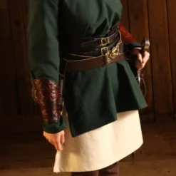 Short Ladies Tunic Frekja Green -Larp Fashion Shop frauen kurztunika frekja gruen bs 010055nh30 5 1280x1280