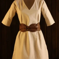 Authentic Ladies’ Undertunic Cream Lagertha -Larp Fashion Shop frauen untertunika lagertha natur bs 010050cm00 2 1280x1280