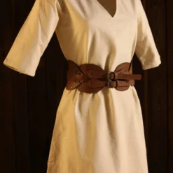 Authentic Ladies’ Undertunic Cream Lagertha -Larp Fashion Shop frauen untertunika lagertha natur bs 010050cm00 4 1280x1280