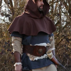 Hooded Cowl With Lined Hood -Larp Fashion Shop gugel aus leinen lf 791000 600 2 1280x1280