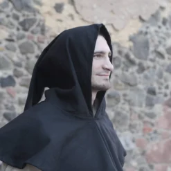 Authentic Black Liripipe Capellus