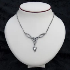 Historically Inspired Celtic Heart Necklace