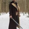 Witchhunter Long Coat Hellsing, Brown -Larp Fashion Shop hexenjaegermantel hellsing braun if 143302 1 1280x1280