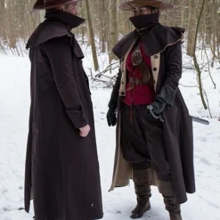 Witchhunter Long Coat Hellsing, Brown -Larp Fashion Shop hexenjaegermantel hellsing braun if 143302 4 1280x1280