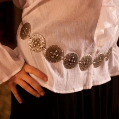 Suspender Belt/Girdle With Large Discs