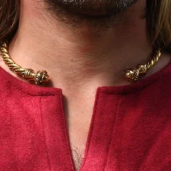 Celtic Torque For Men Bronze