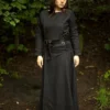 Priestess Dress - Epic Black -Larp Fashion Shop kleid priesterin schwarz if 310701 1 1280x1280