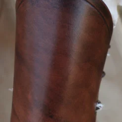 Short Leather Vambraces