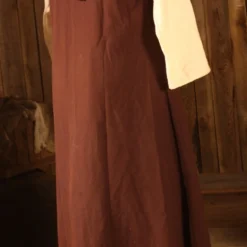 Long Brown Hooded Robe 5 Long Brown Hooded Robe -Larp Fashion Shop lange braune weste mit kapuze lf 376000 2 1280x1280