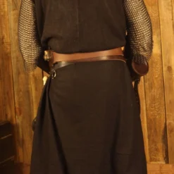 Long Black Hooded Tunic -Larp Fashion Shop lange schwarze tunika mit kapuze lf 391000 5 1280x1280