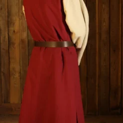 Larp Fashion Shop -Larp Fashion Shop lange weinrote leinenweste mit kapuze lf 372000 2 1280x1280