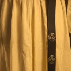 Medieval Long Belt Celtic Lord Black