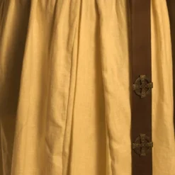 Medieval Long Belt Celtic King Brown