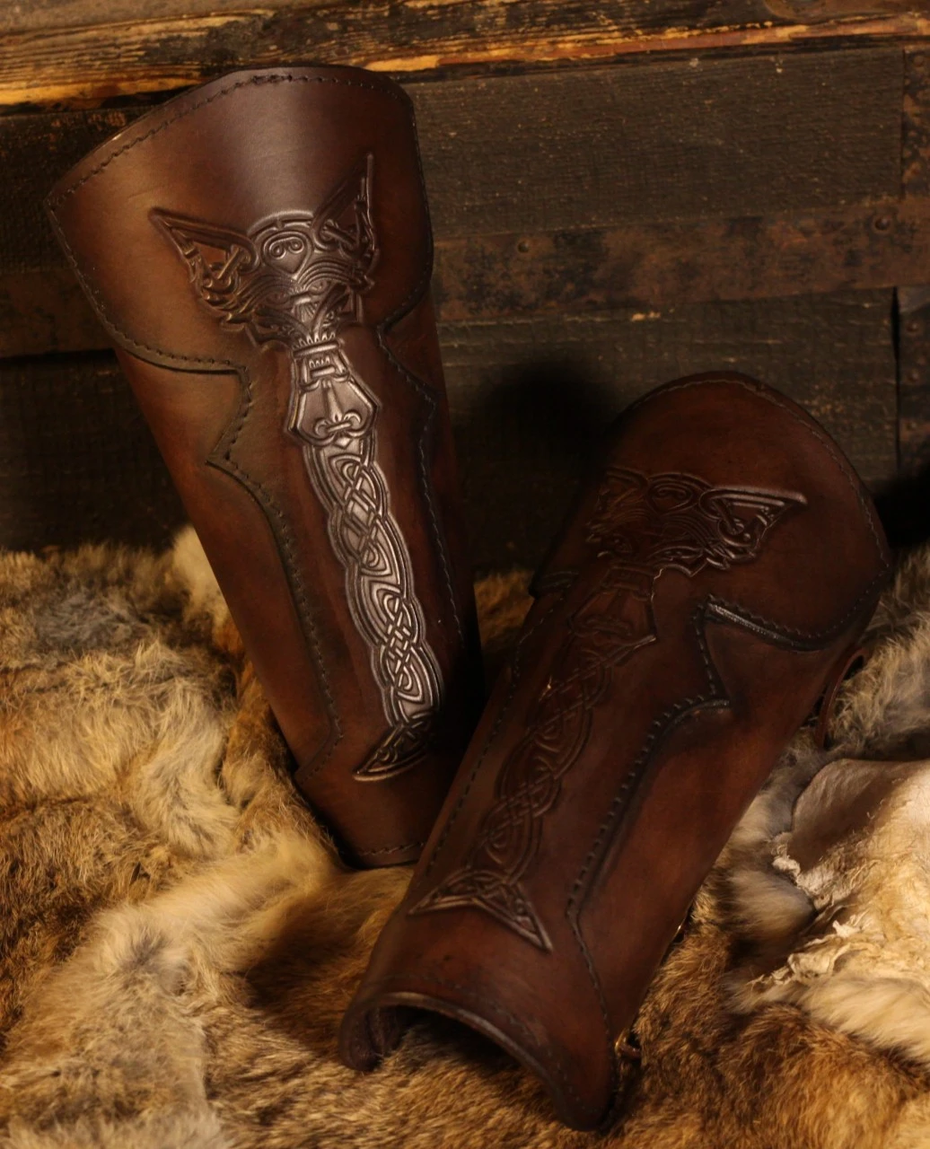 LARP Vambraces Vendel 3 LARP Vambraces Vendel