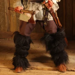 LARP Greaves W/ Sheepskin