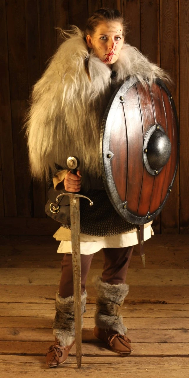 LARP Cape Grey Sheepskin 3 LARP Cape Grey Sheepskin