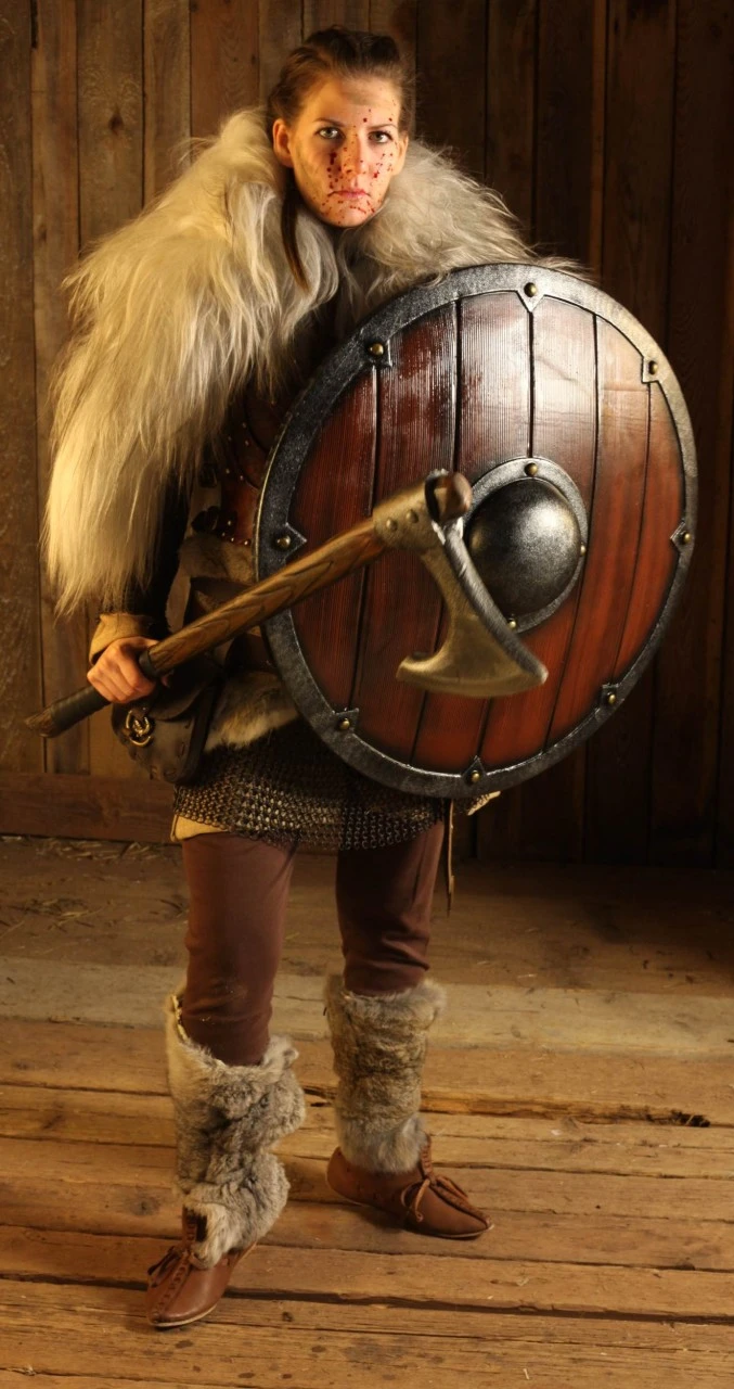 LARP Cape Grey Sheepskin 6 LARP Cape Grey Sheepskin - Image 4