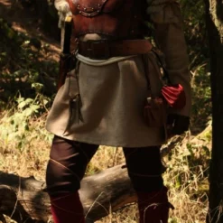 LARP Armour Shield Maiden Clan Chief -Larp Fashion Shop larp lederruestung clanfuehrerin br smcc 4 1280x1280