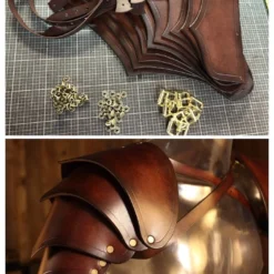 LARP Leather Shoulder Armour DIY Kit