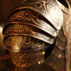 LARP Armour Set Body & Shoulders -Larp Fashion Shop larp set lederruestung und schulterruestung br vendel set 300 615 4 1280x1280